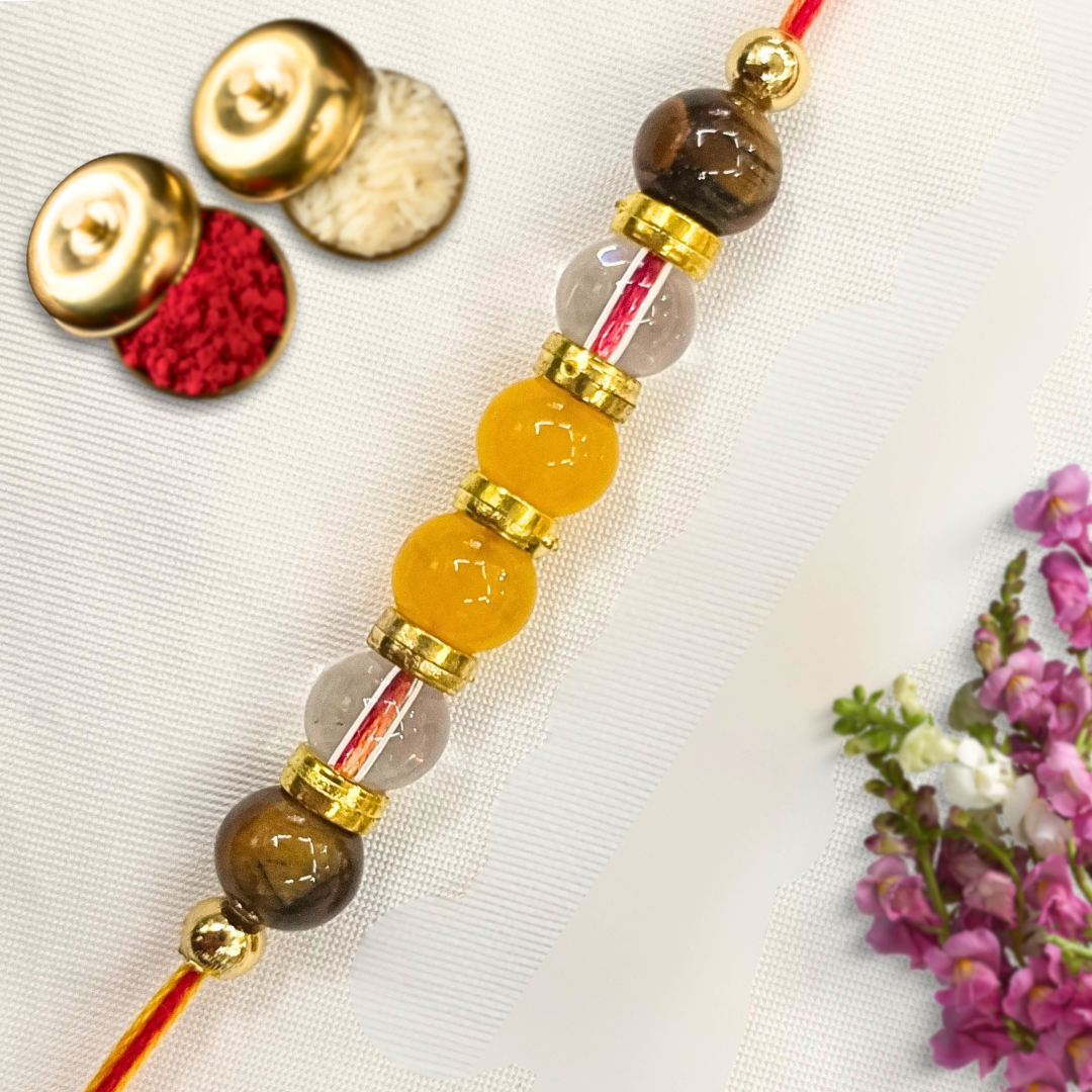 Seven Chakra Crystal Rakhi