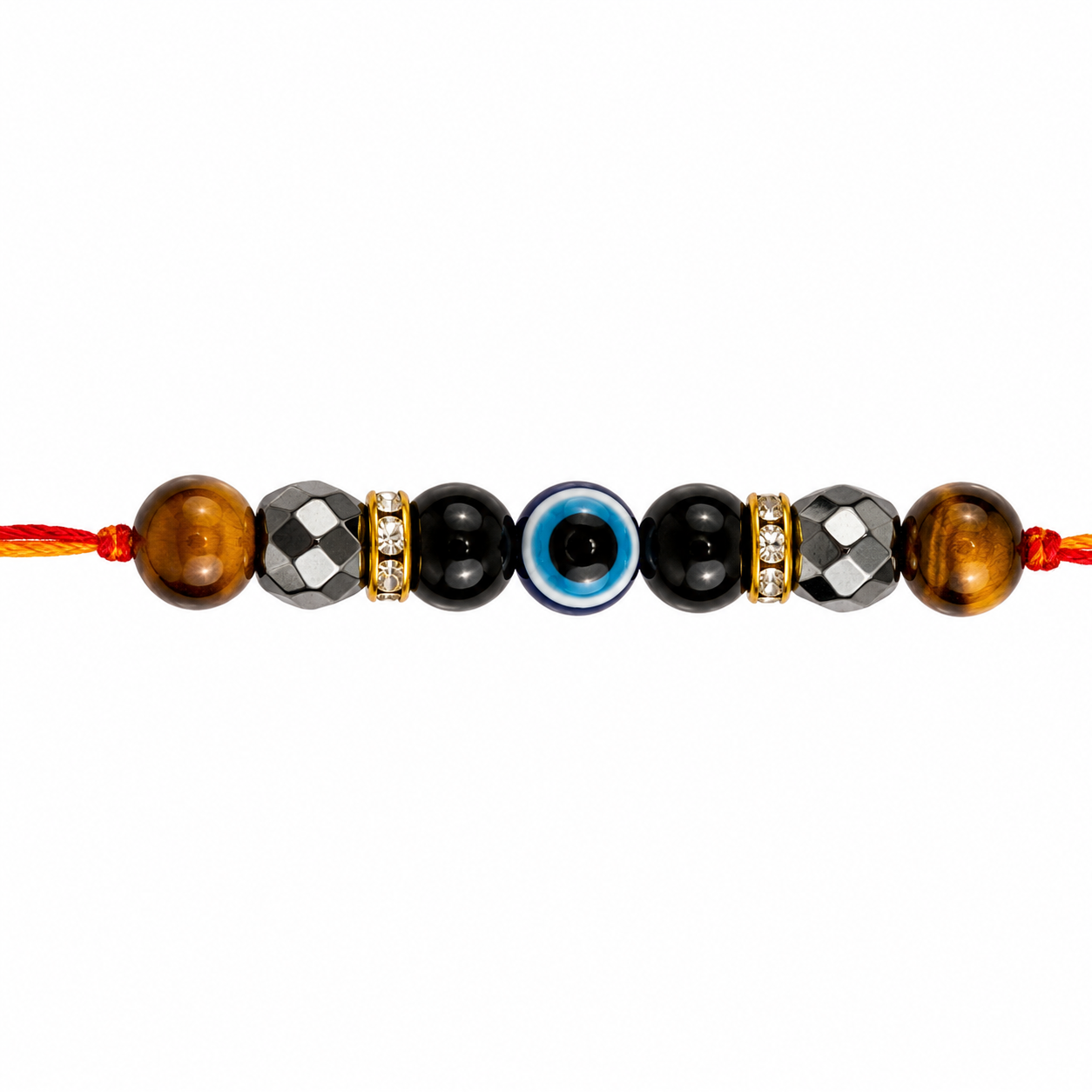 Triple Protection Crystal Rakhi