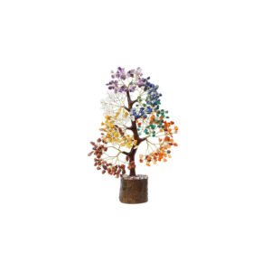 seven chakra crystal tree