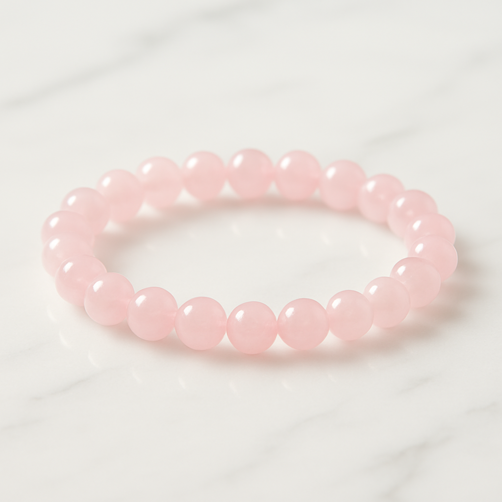 Rose Quartz Crystal Bracelets