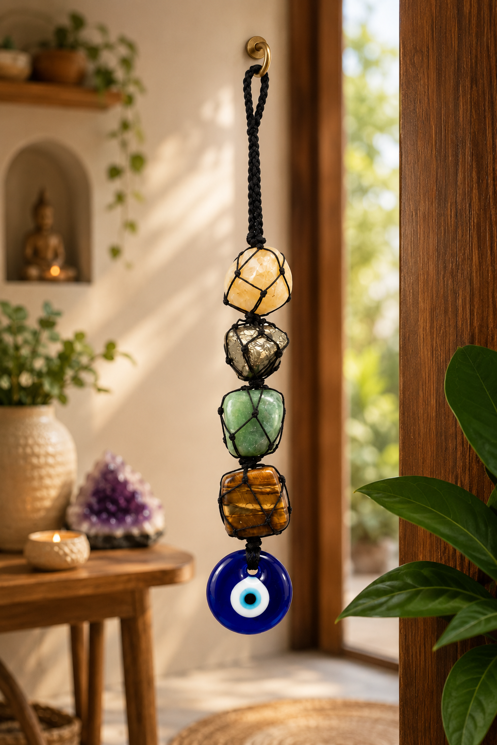 Money Magnet Crystal Hanger for Prosperity, Abundance & Success