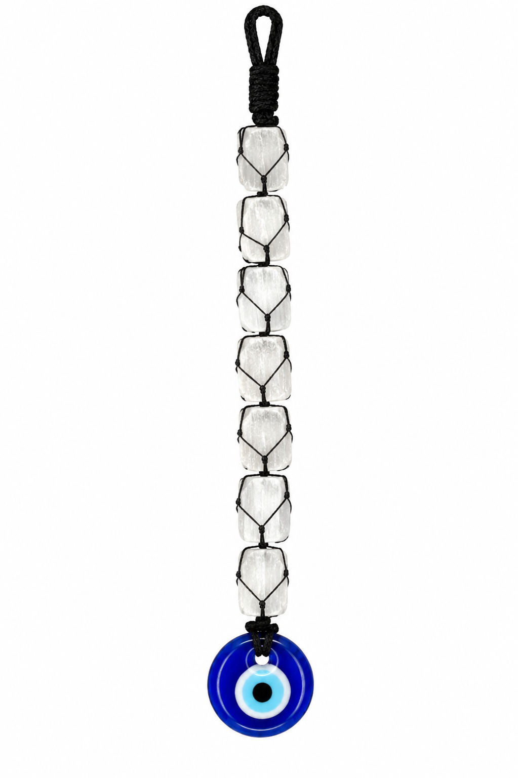 Selenite Evil Eye Protection Hanger