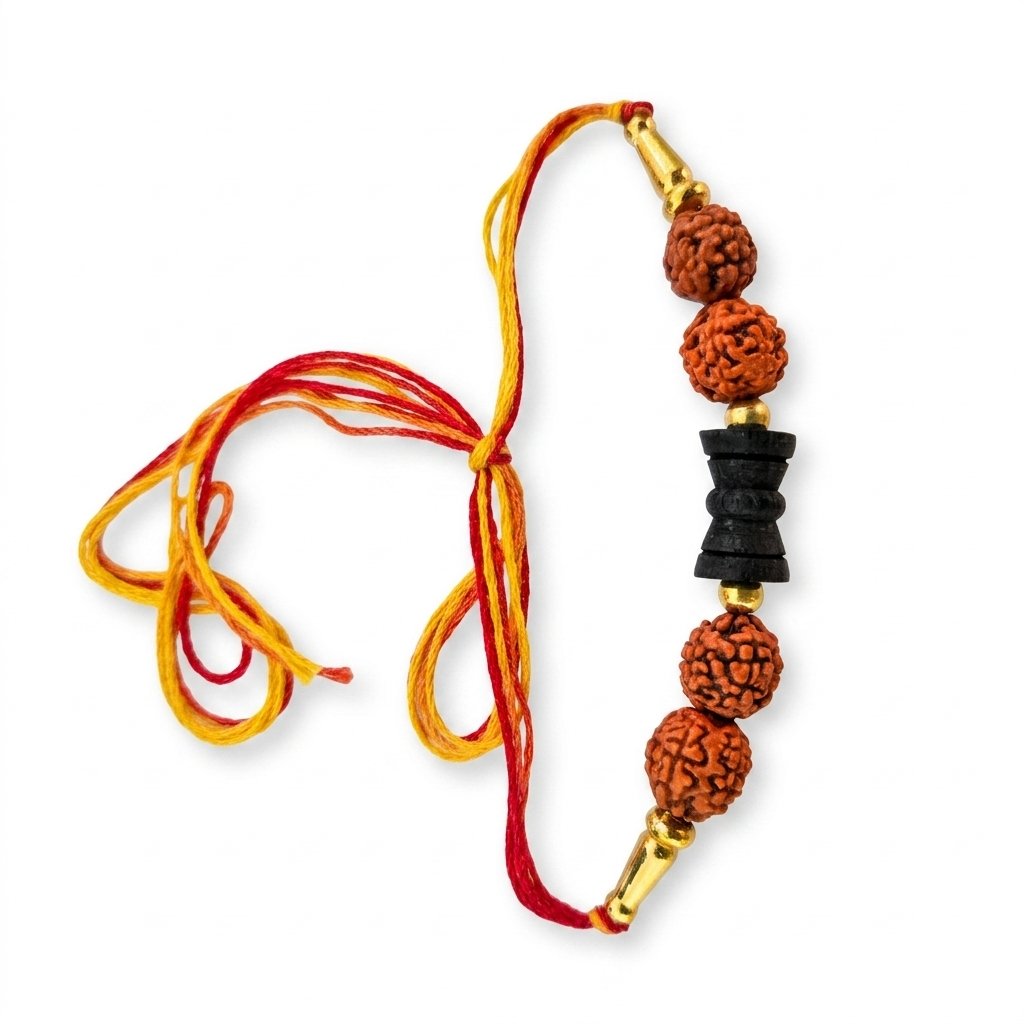 Karungali Damru & Rudraksh Rakhi