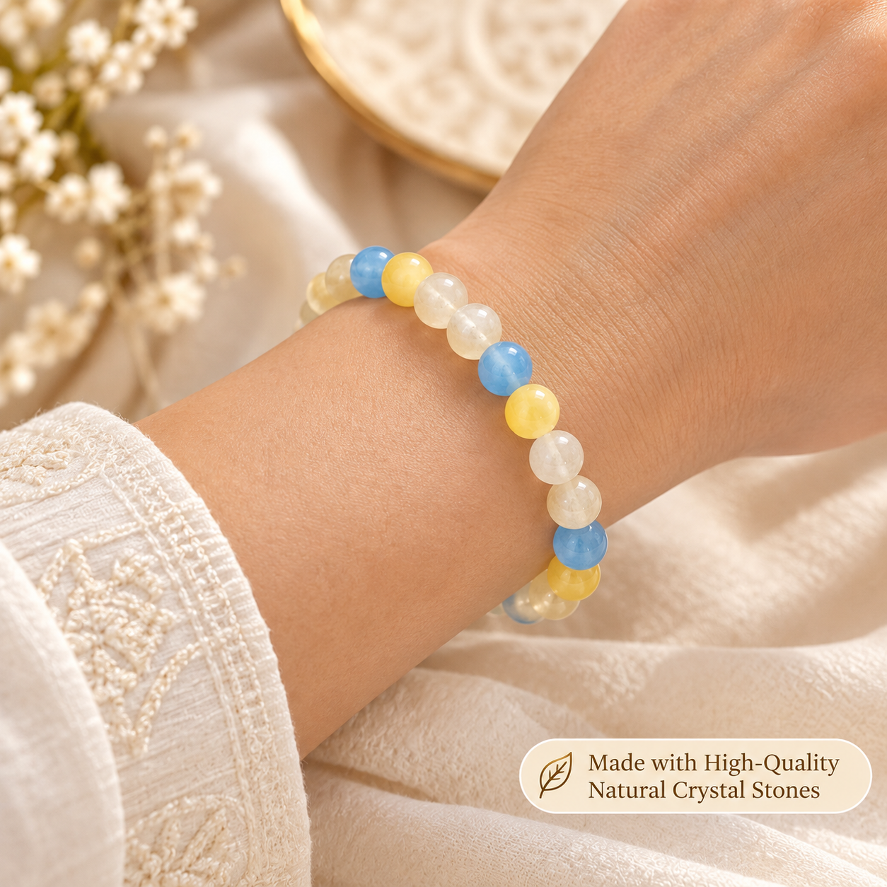 Numerology bracelet for Birth Number 2