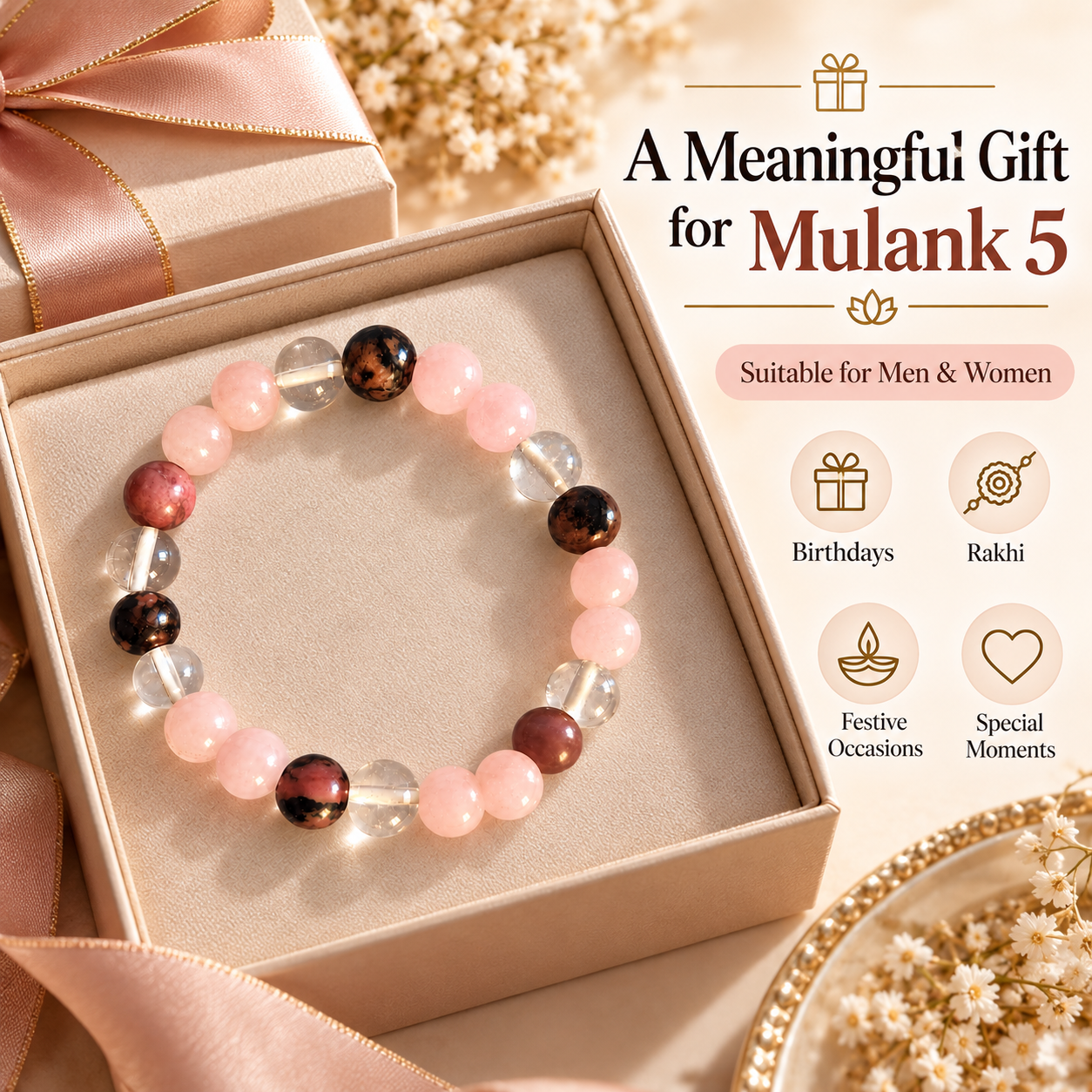 Mulank 6 Crystal Bracelet Online