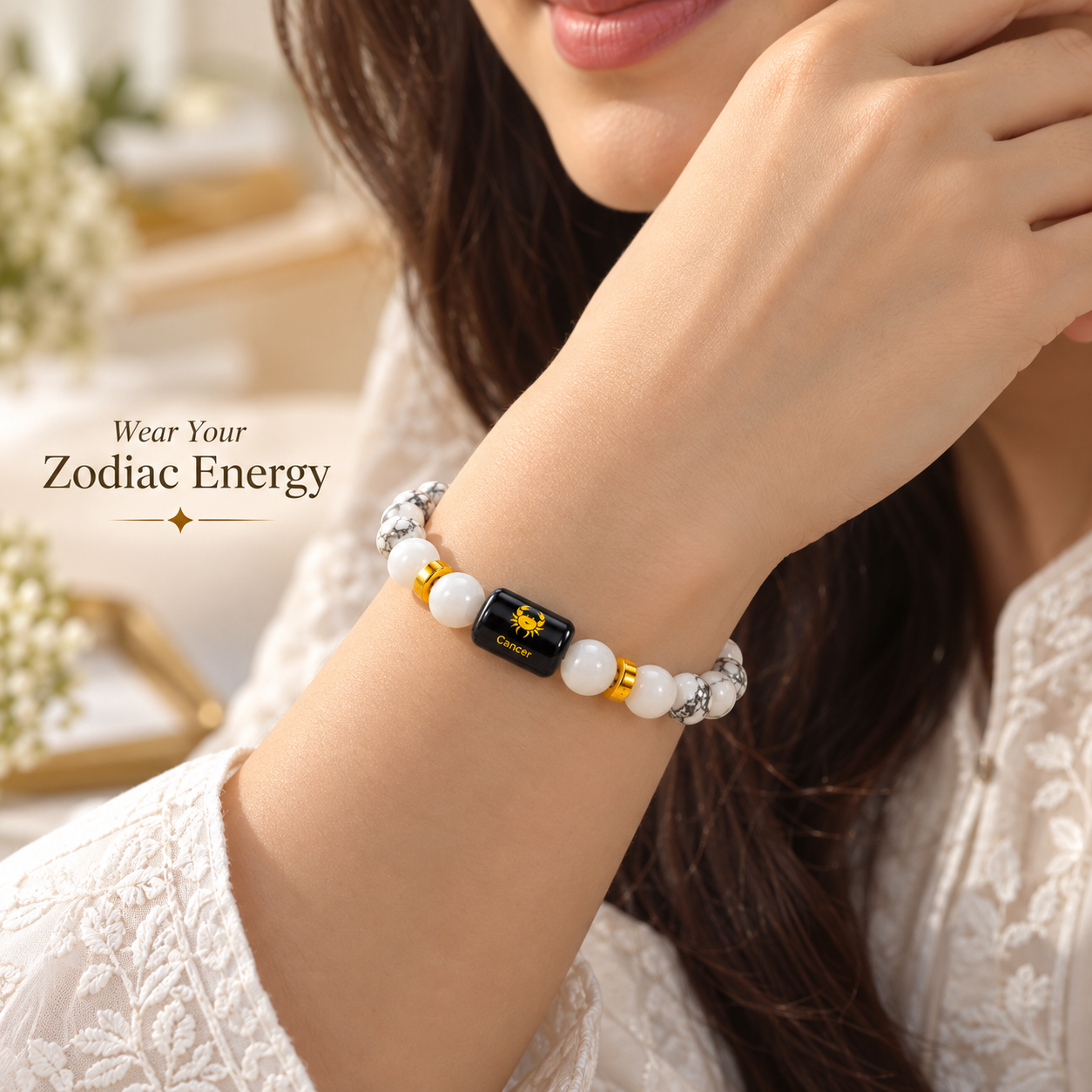 Cancer Zodiac Bracelet