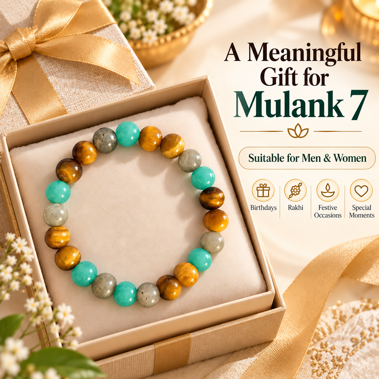 Mulank 7 Crystal Bracelet Online
