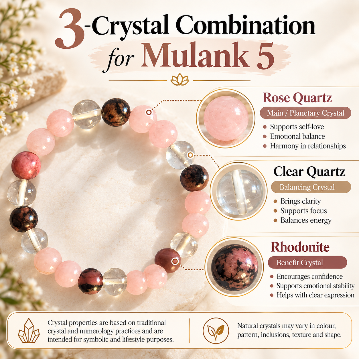 Mulank 6 Crystal Bracelet Online