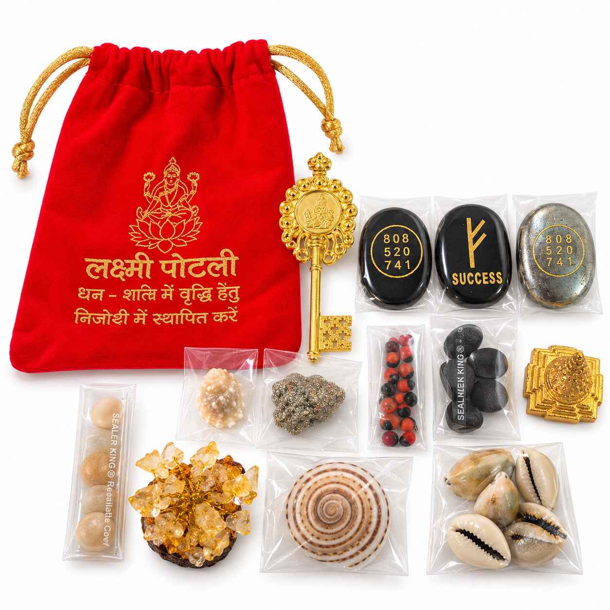 Dhan Lakshmi Potli, Lakshmi Puja items, prosperity potli