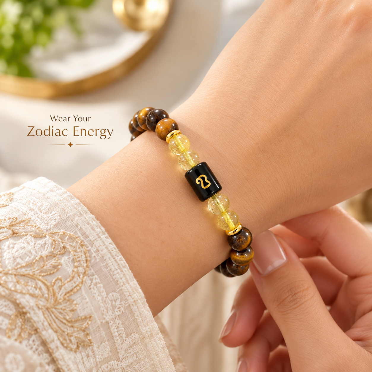Leo Crystal Bracelet Certificate